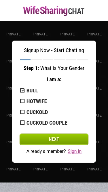 Wife Sharing Chat