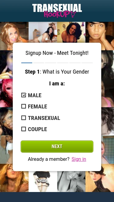 Transexual Hookup