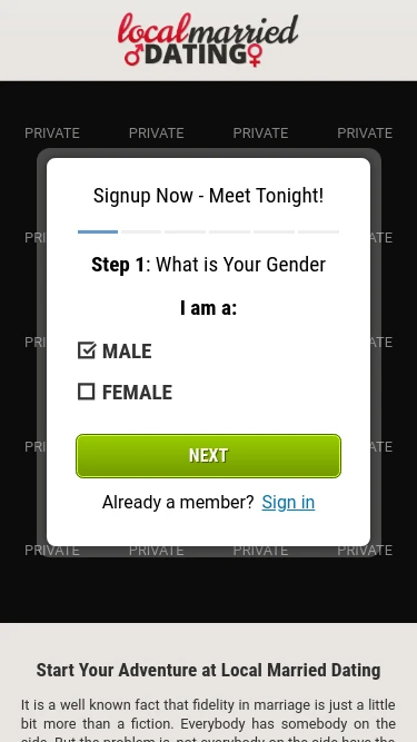 Local Married Dating