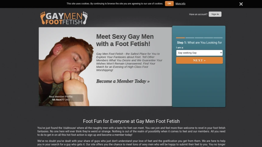 Gay Men Foot Fetish