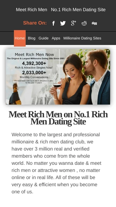 Meeting Rich Men