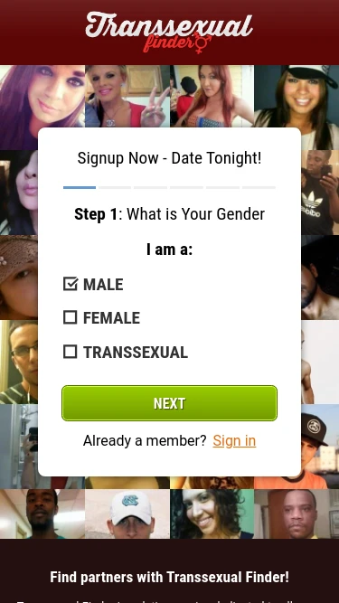 Transsexual Finder