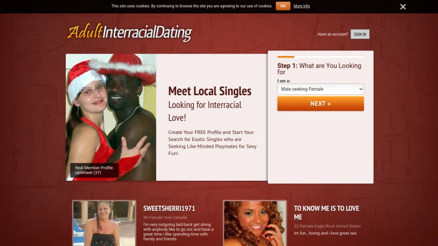 Adult Interracial Dating