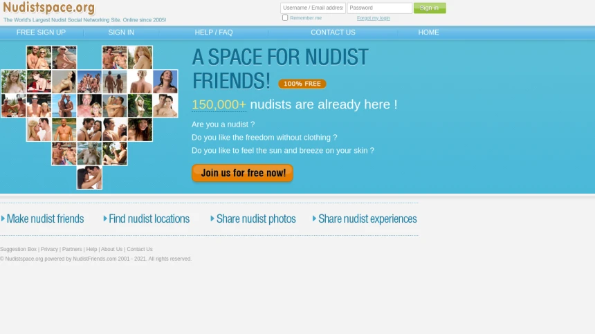 Nudist Space