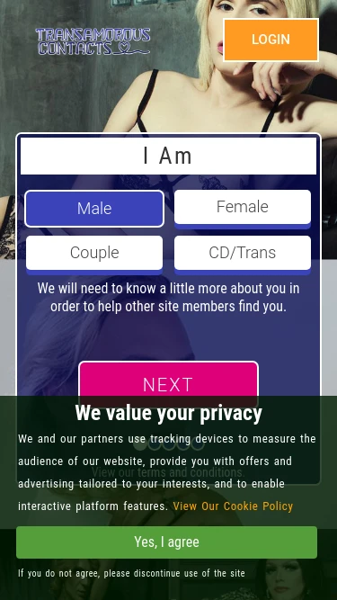 Transamorous Contacts