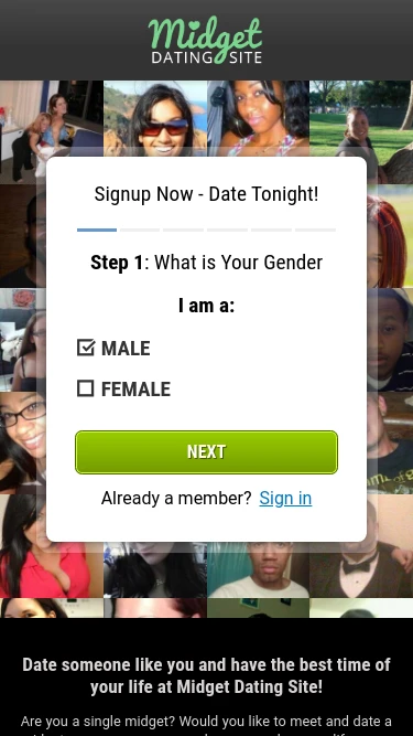 Midget Dating Site