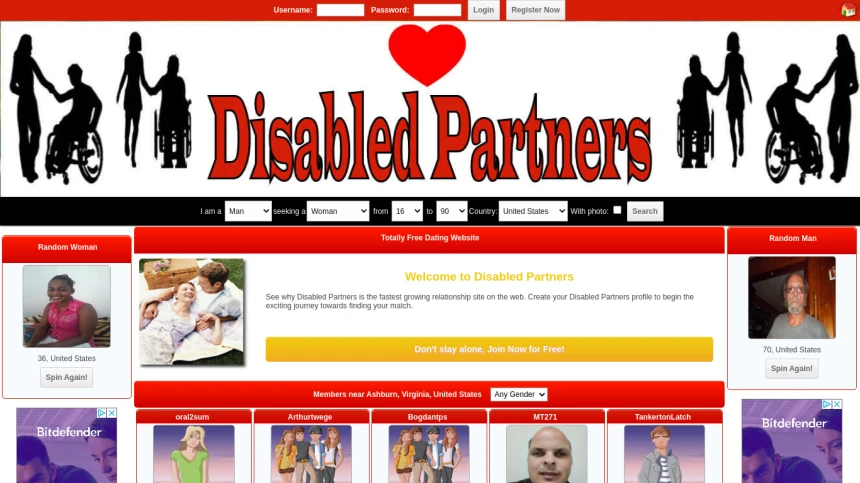 Disabled Partners
