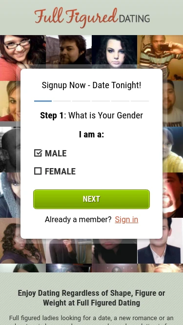 Full Figured Dating