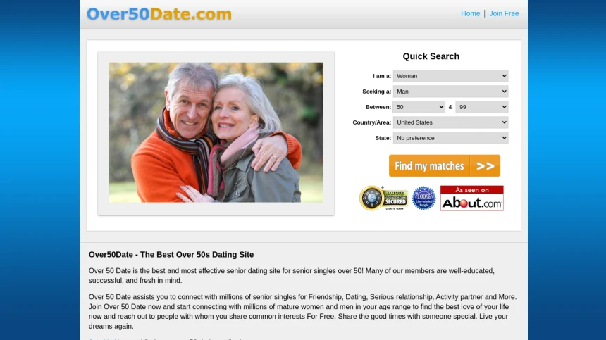 Over 50 Date