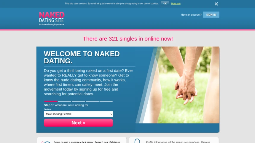 Naked Dating Site