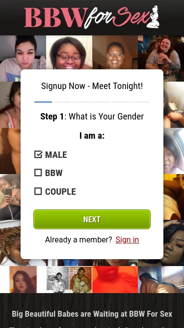 BBW for Sex