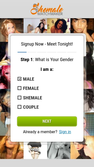 Shemale Matchmaker