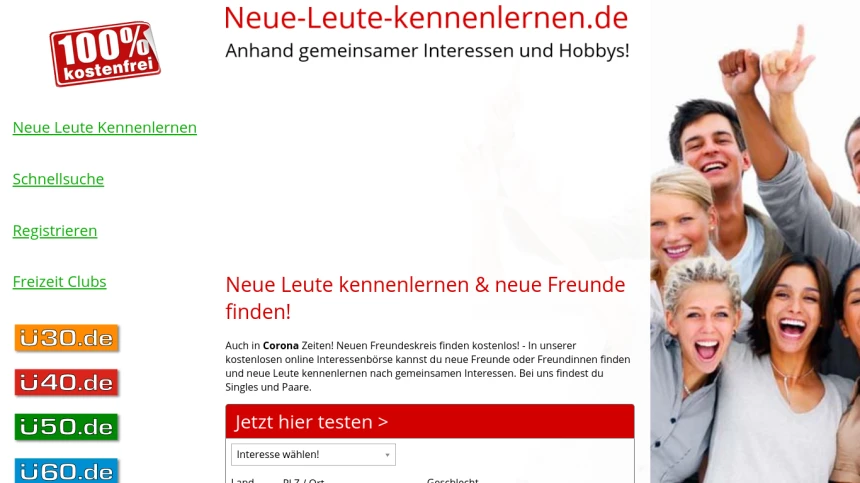 neue leute für freizeit kennenlernen allemand kennenlernen