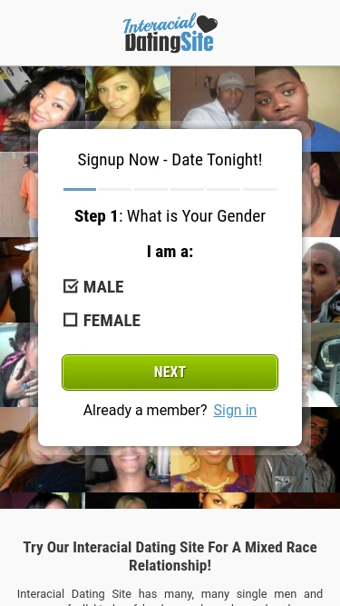 Interacial Dating Site