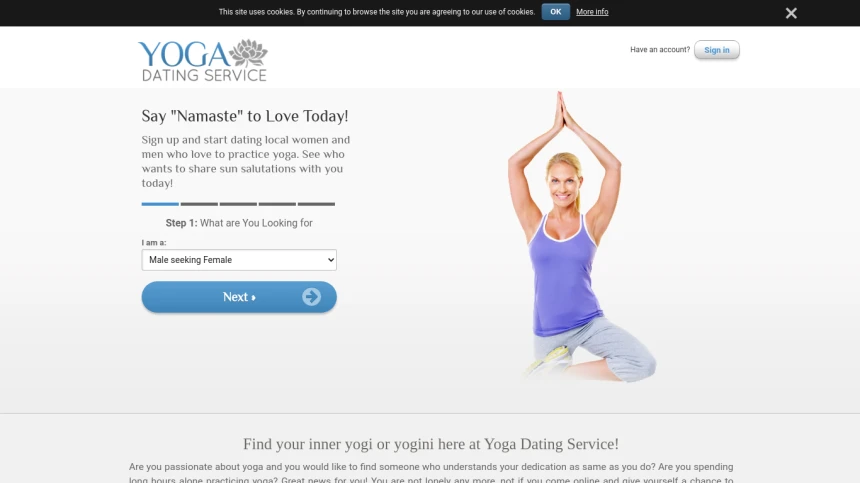 Yoga Dating Service