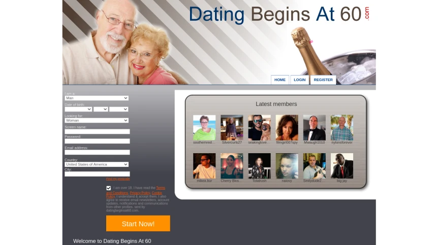 Dating Begins at 60