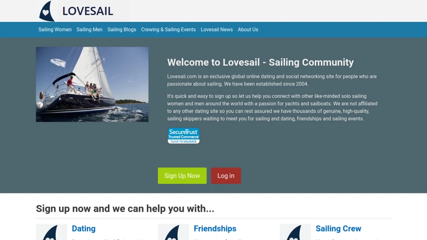 dating on- line sailing