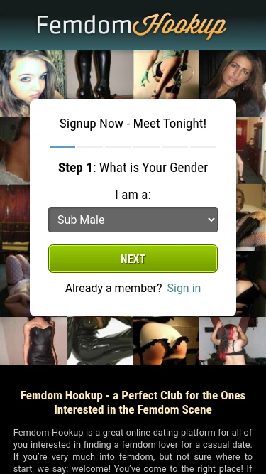 Femdom Hookup