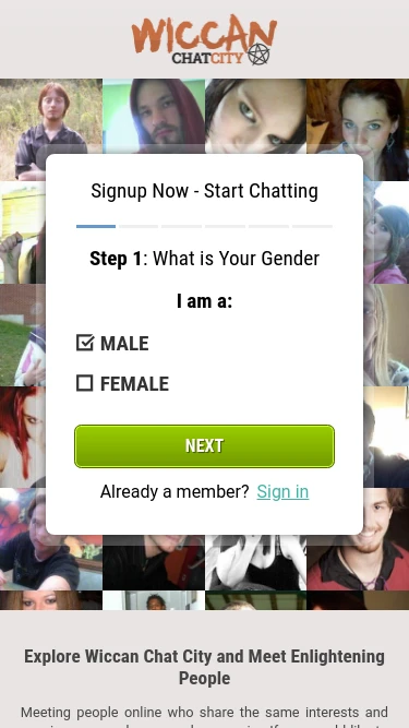 Wiccan Chat City
