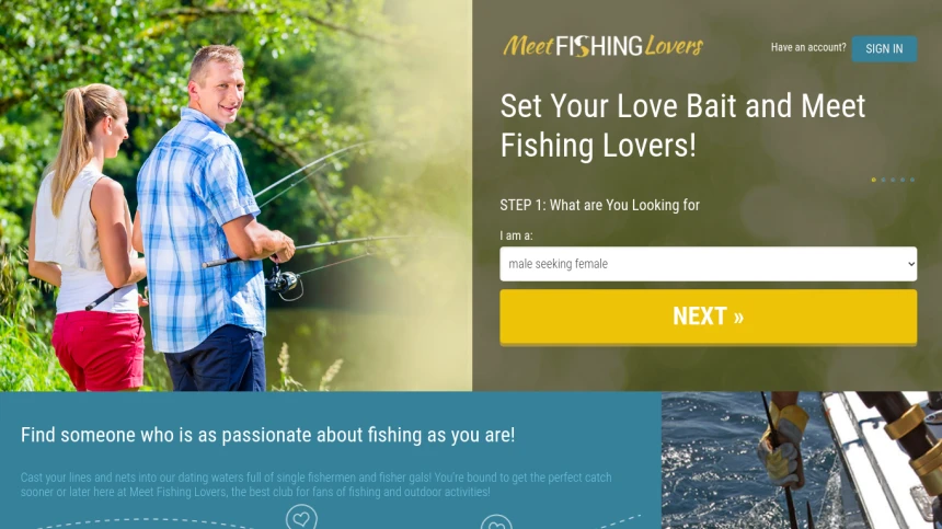 photo Fishing Lovers Dating loving is
