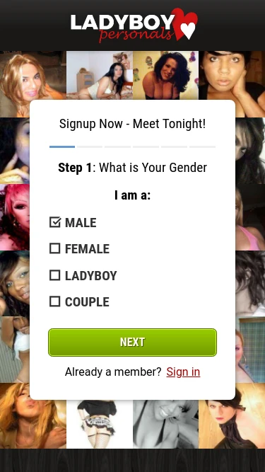 Ladyboy Personals