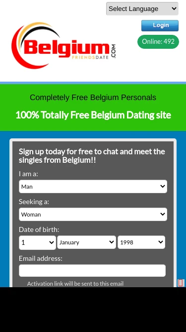 Belgium Friends Date