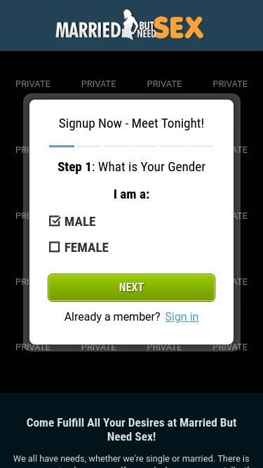 Married But Need Sex