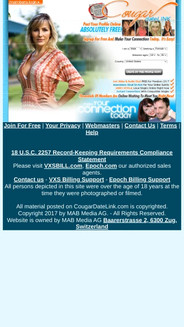 Cougar Date Link