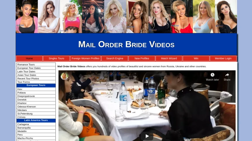 Mail Order Bride Videos