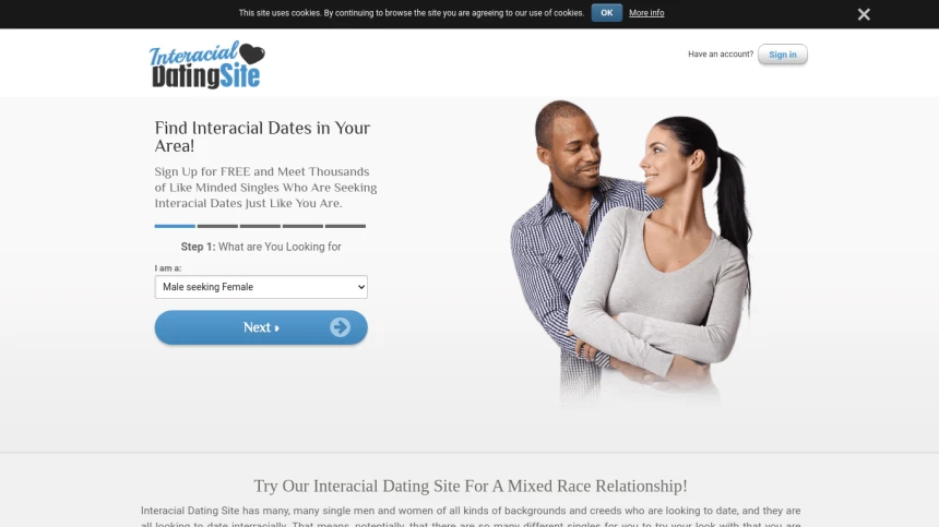 Interacial Dating Site