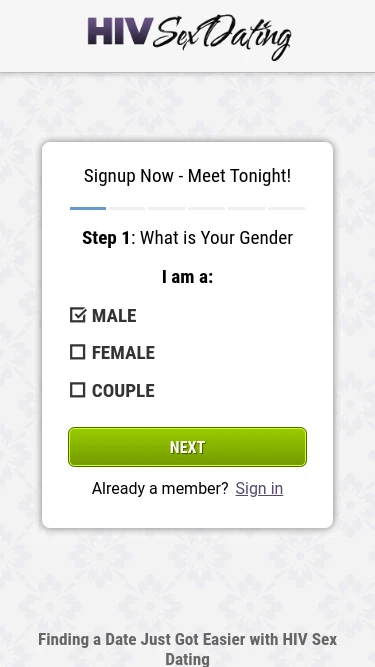 HIV Sex Dating