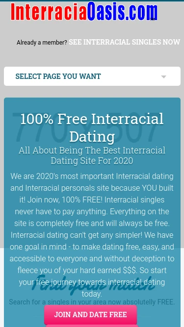 Interracial Oasis
