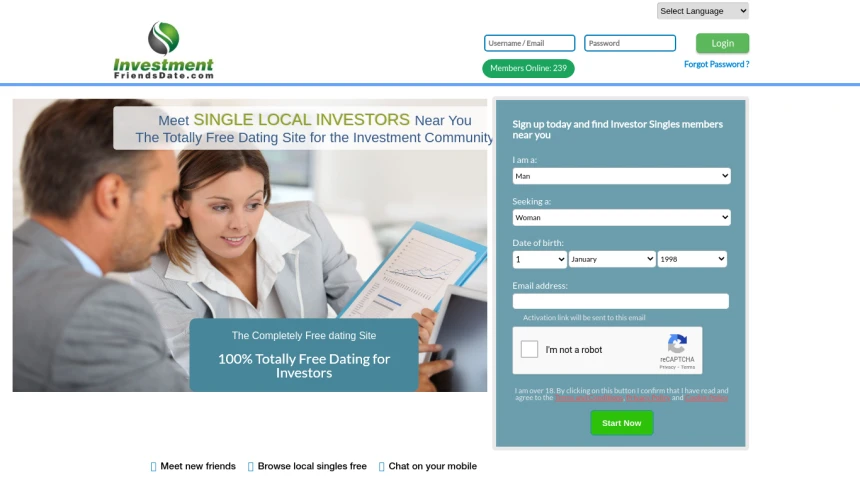 Investment Friends Date