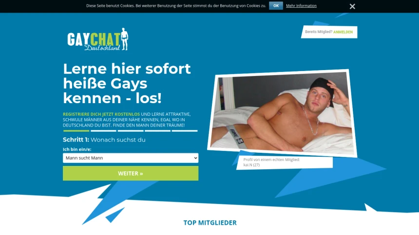 Kostenlos gay chat GayChat ohne
