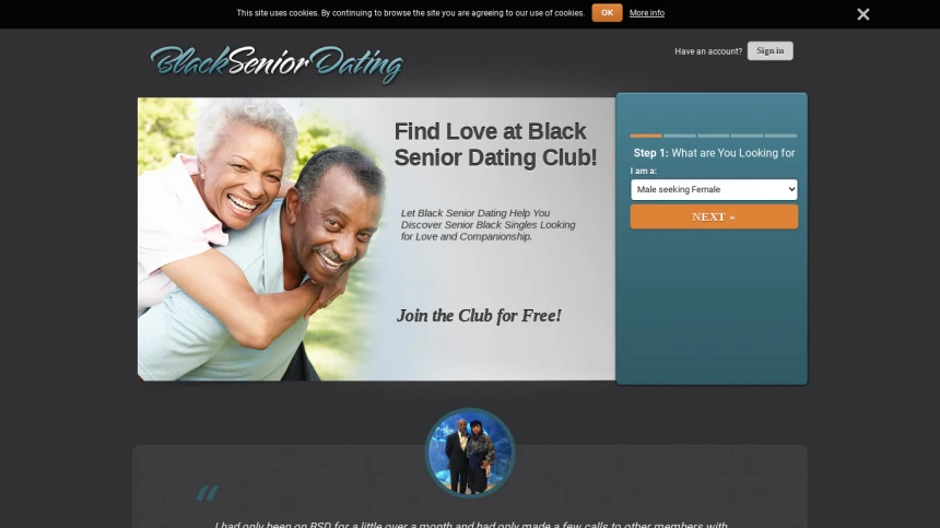 Black Senior Dating