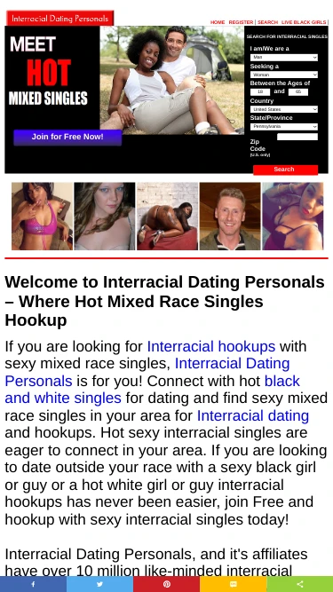 Interracial Dating Personals