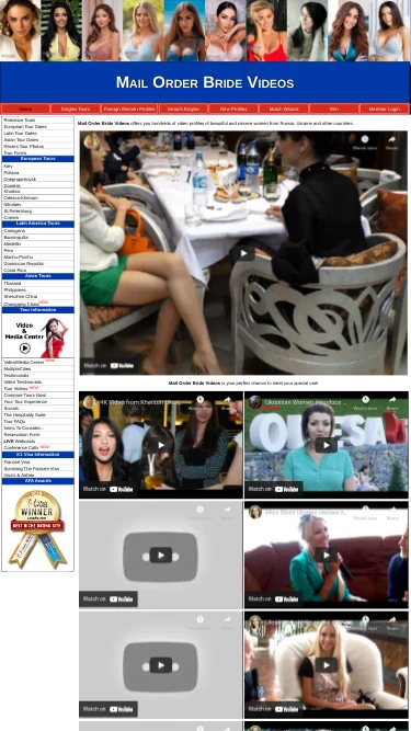 Mail Order Bride Videos