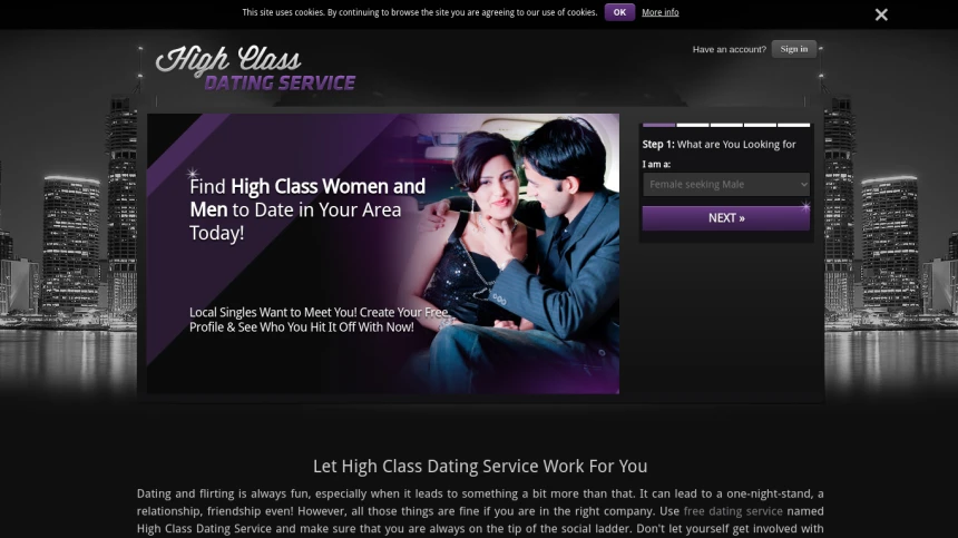 High Class Dating Service