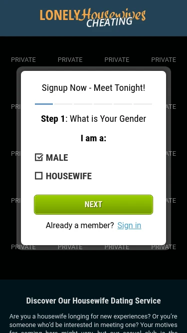 Lonely Housewives Cheating