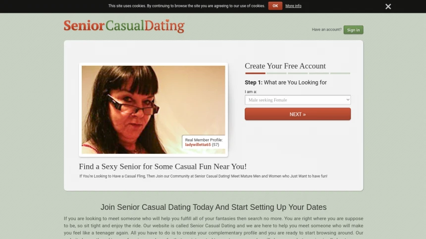 Senior Casual Dating