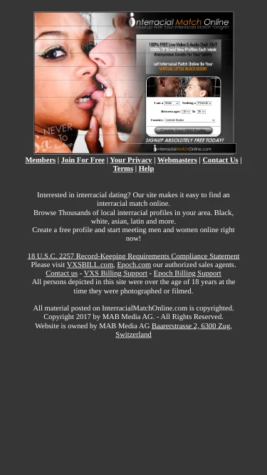 Interracial Match Online
